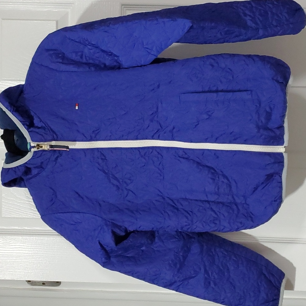 TOMMY HILFIGER FULL ZIPPER LINED HOODED LONG SLEEVE JACKET (12/14)